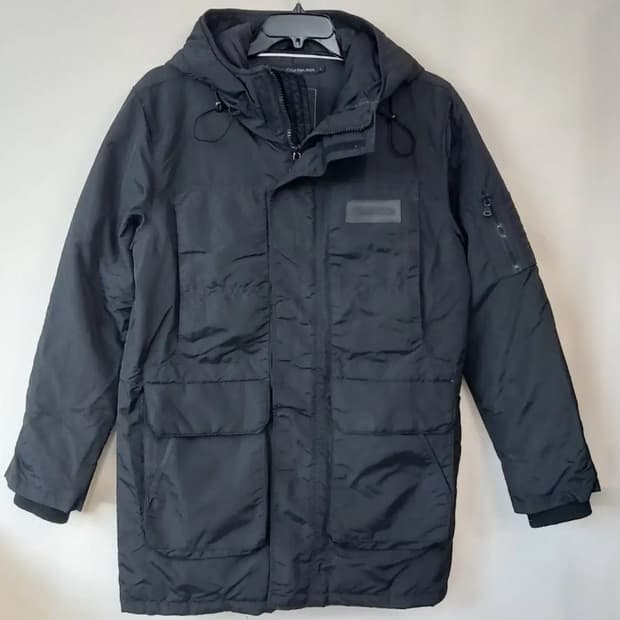 켈빈클라인 남성 오리털 패딩 100