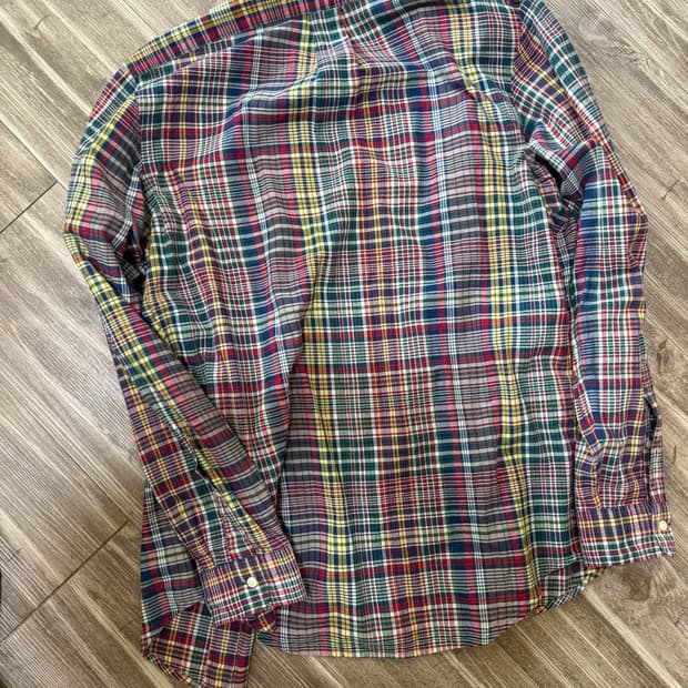 폴로 마드라스 셔츠