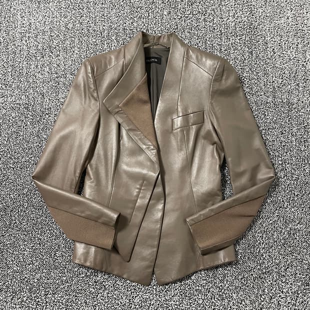 빈티지9. 발렌시아 Valencia 양가죽 블레이저 가죽자켓 레더 라이더