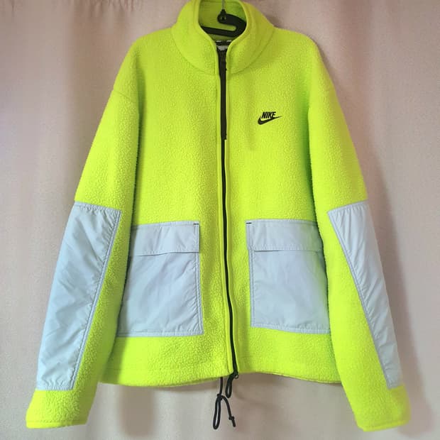 나이키 NSW 스포츠 에센셜 쉐르파 후리스 자켓 105-110