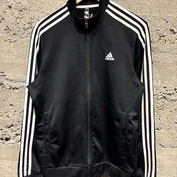 아디다스 삼선 트랙탑 / Black