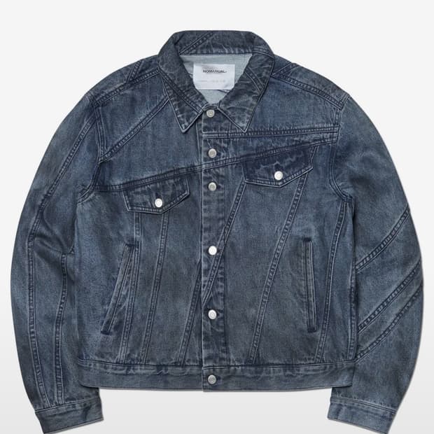 [L] 노매뉴얼 D.C 데님 트러커자켓