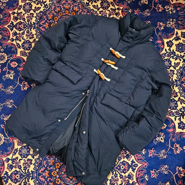 플랙진(PLAC JEANS) 23FW 덕다운 떡볶이 롱패딩