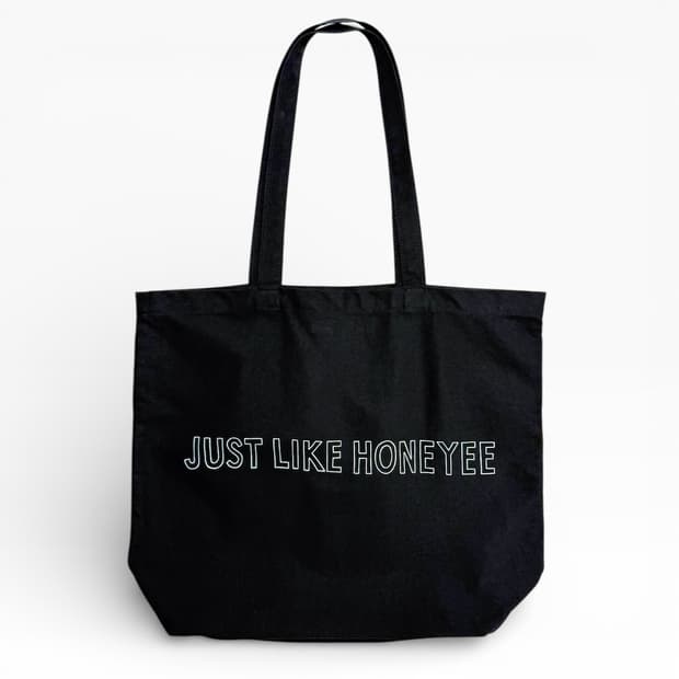 프라그먼트(FRAGMENT) 허니컴 2WAY 에코백, 블랙