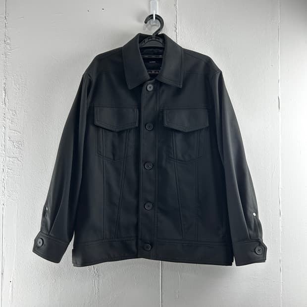 일꼬르소 블랙 트러커 자켓 M 95