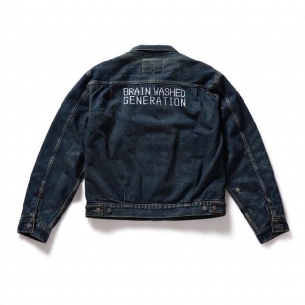 언더커버 x 리바이스 17AW 타입 2 데님 자켓