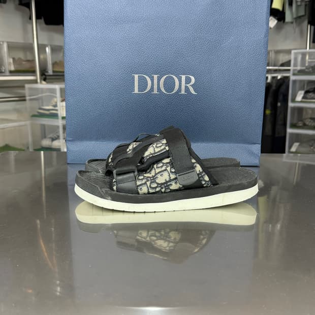 [리오브] 디올 오블리크 알파 샌들 슬리퍼