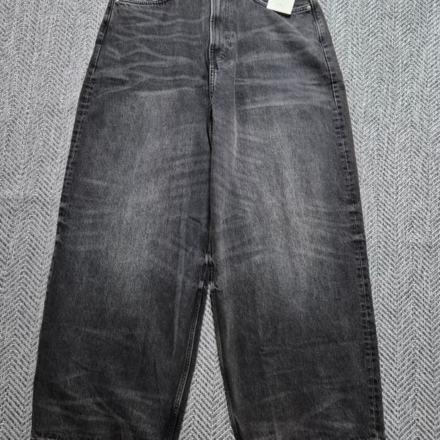 H&M 수퍼배기진 30/30 다크그레이