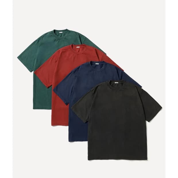 [2] 26ss 아프레쎄 빈티지 라이트웨이트 티셔츠 레드