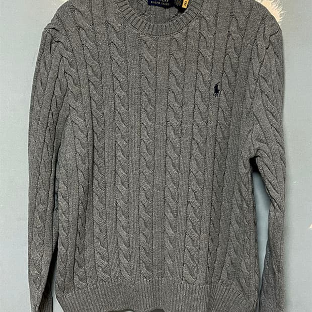 POLO 폴로 남자 꽈배기니트 겨울 새상품 캐주얼 XL 105