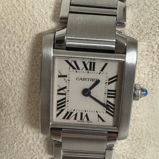 까르띠에 탱크 프랑세즈 시계