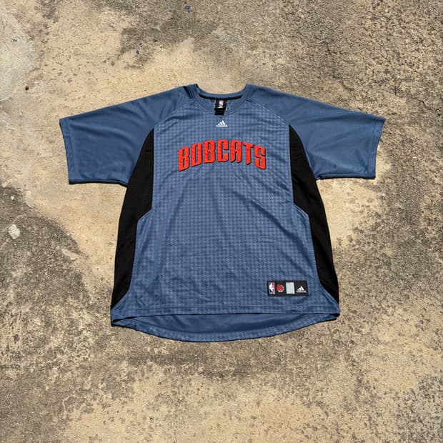 아디다스 NBA Charlotte Bobcats 빈티지 반팔티 XL