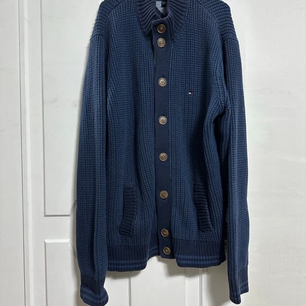 타미힐피거 니트 가디건