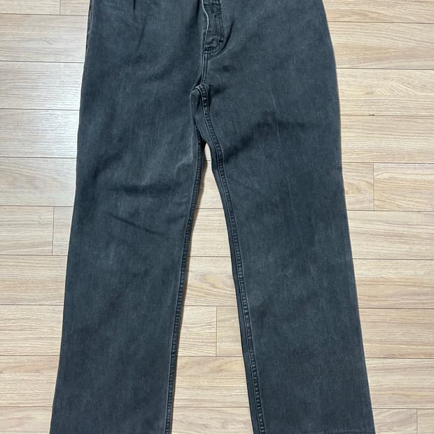 Lee 90s 쌍방울 데님팬츠 흑청