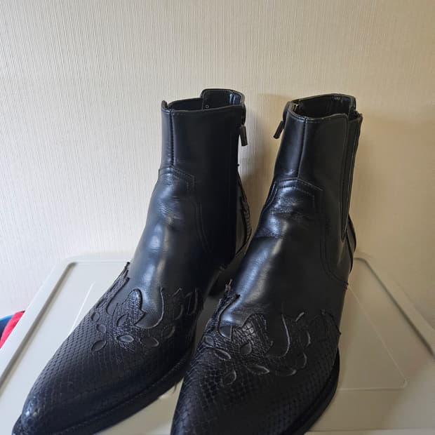 255~260) 이든메이드 플레임 웨스턴부츠 첼시부츠