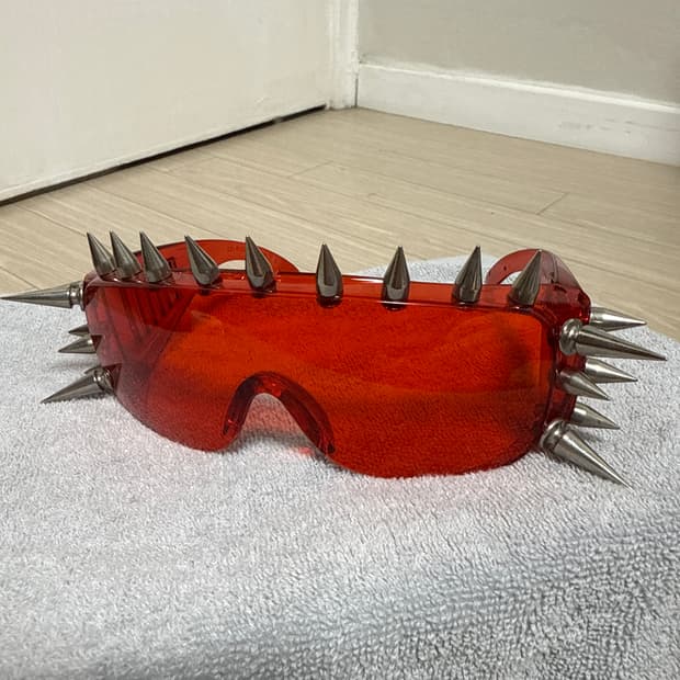 SAFETY ZONE 스파이크피어싱 y2k 고글