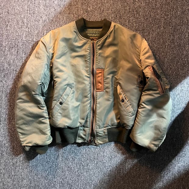 TYPE P.S CLOTHING 한국전쟁 울파일 봄버 M