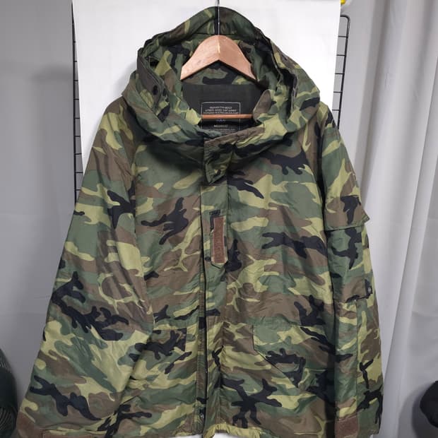 MEDECO 밀리터리 카모플라쥬 후드 점퍼 L ✨️정품✨️