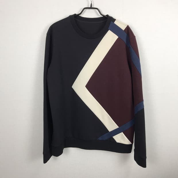 시스템 네오프렌 맨투맨 티셔츠 남성105