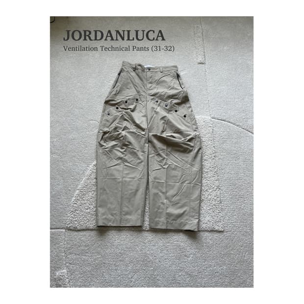 조던루카 벤틸레이션 테크니컬 팬츠 (31-32)