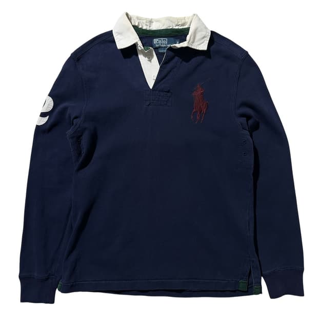 폴로 랄프로렌 빅포니 럭비 카라 티셔츠