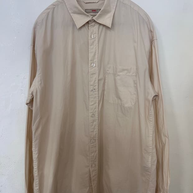 스파오 셔츠 M 베이지
