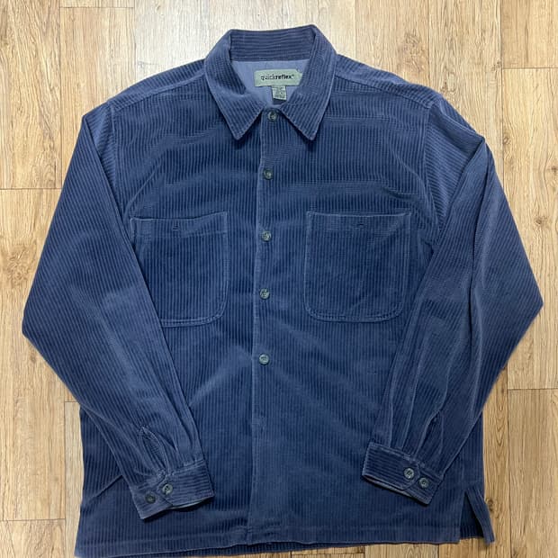 빈티지 와플 셔츠