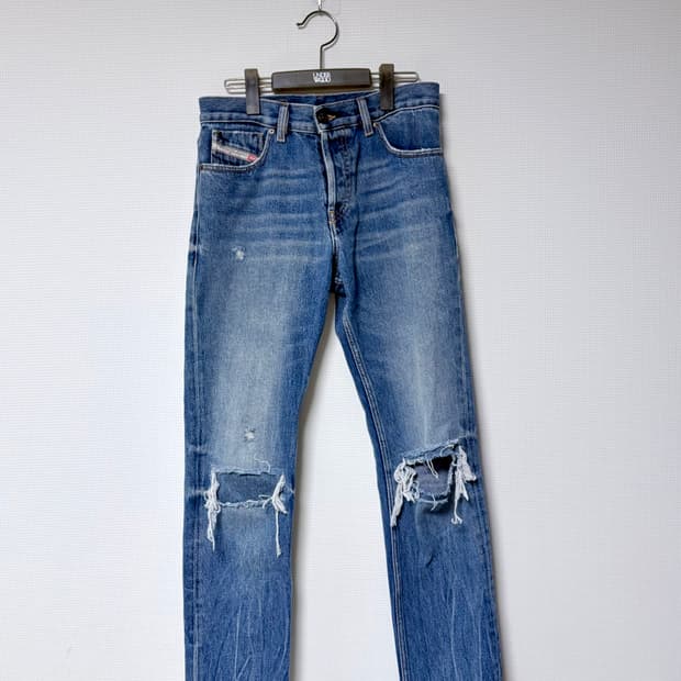 디젤 1995 스트레이트 데님 팬츠 - 미디움 블루 28