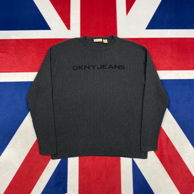 DKNY 진스 니트 M 실측 L 