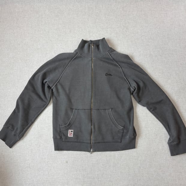 ETCE KURT ZIP UP BLOUSON (DARK GREY)