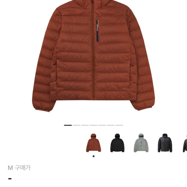 살로몬 엑스퓨즈 경량패딩 m사이즈