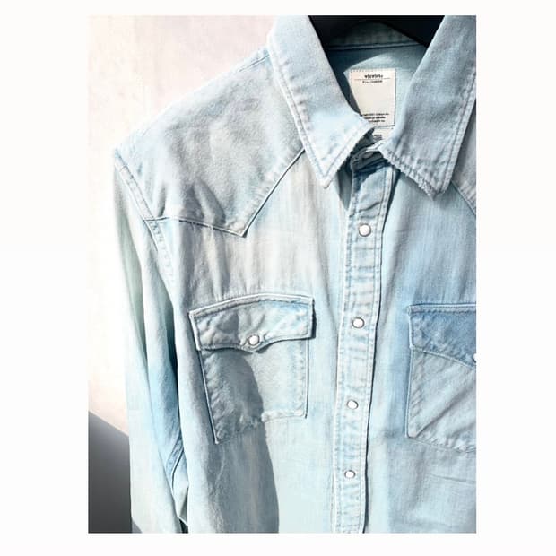 비즈빔 데님 셔츠 1