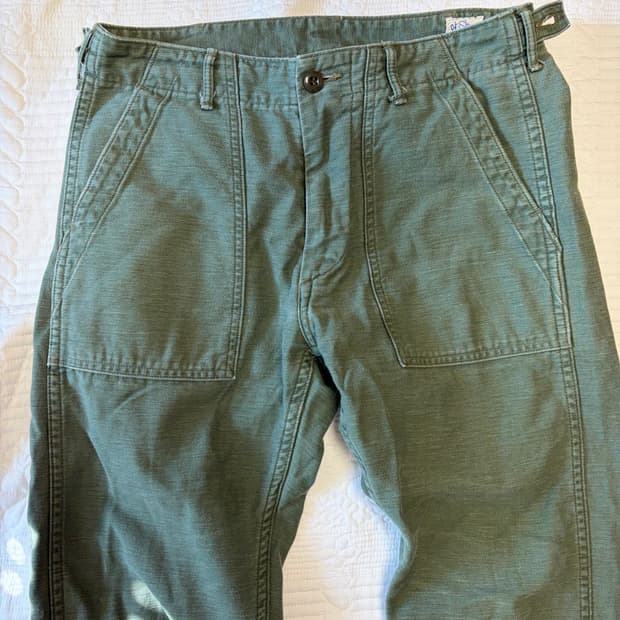 오어슬로우 패티그팬츠 xs 슬림