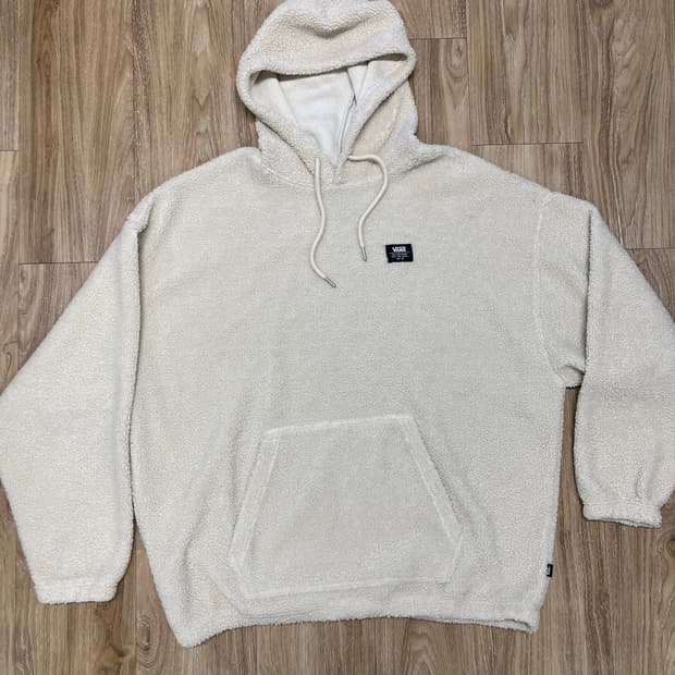 반스 뽀글이 후드 