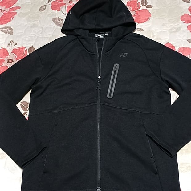 뉴발란스 오버핏 춘추용후드집업 100 가슴57 기장71