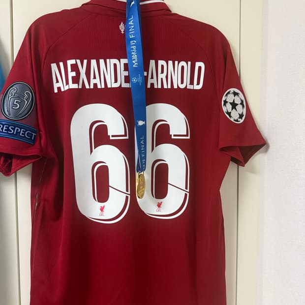 18-19 리버풀 챔스 결승 아놀드 유니폼 판매