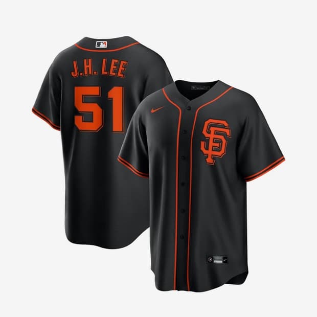 나이키 MLB 샌프란시스코 자이언츠 이정후 얼트 레플리카 저지 져지