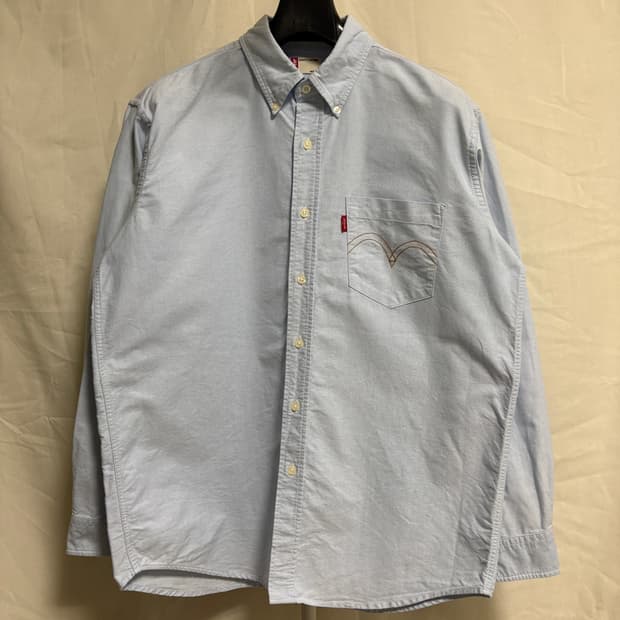 리바이스 타입원 스티치 옥스포드 셔츠 / 소라, M