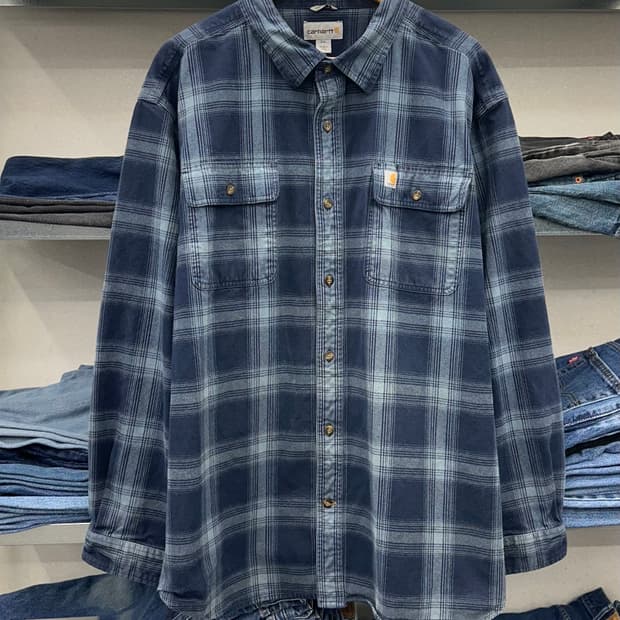 (2XL)칼하트 헤비울 체크셔츠-M1758