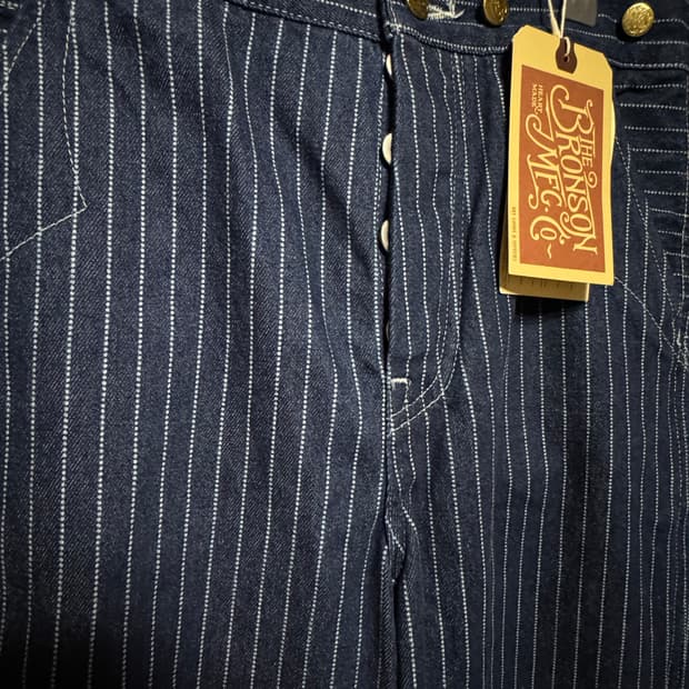 브론슨 논스탁 와바시 데님팬츠 30 새상품