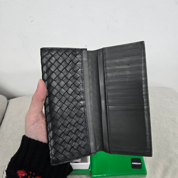 [보증서 정품] 보테가베네타 장지갑