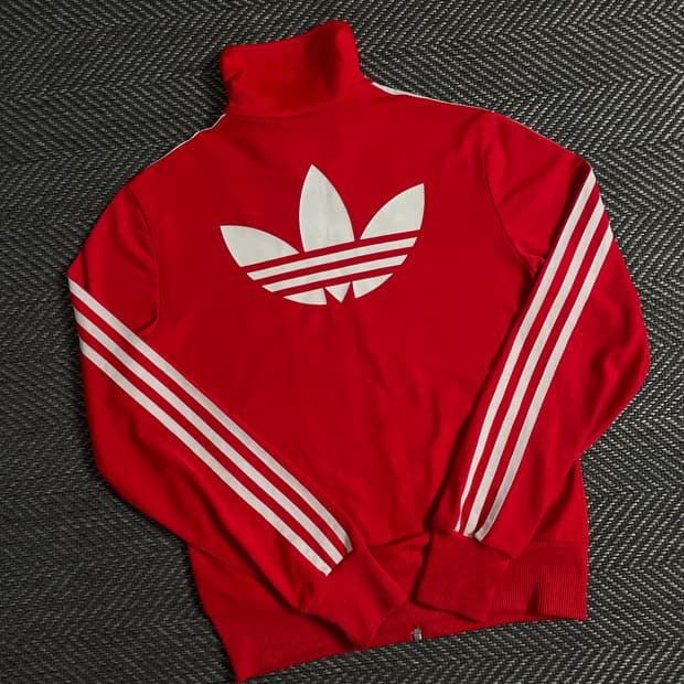 아디다스 우먼스 파이어버드 트랙탑 레드 y 3484