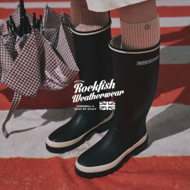 락피쉬 로웬 미들 레인부츠 사이즈3