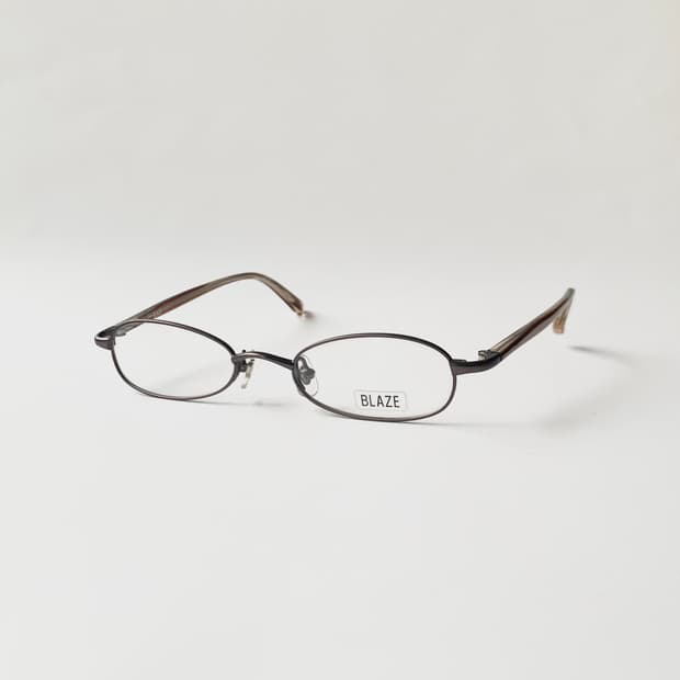 [Event 03] BLAZE japan 일본제 브라운 오벌 메탈 안경