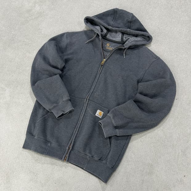 칼하트 후드집업 차콜 s
