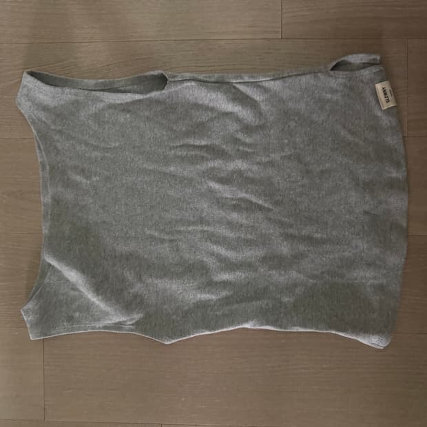 (M) 글로니 G SLIT SLEEVELESS TOP 나시