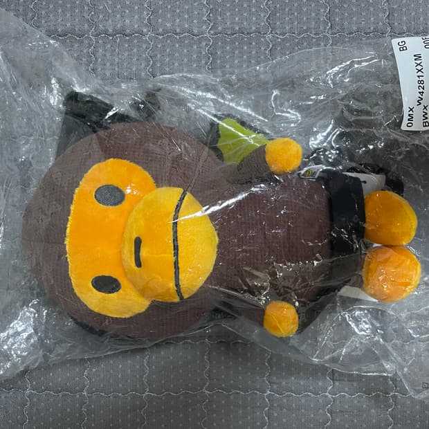 베이프 베이비 마일로 인형 플러시 크로스백 