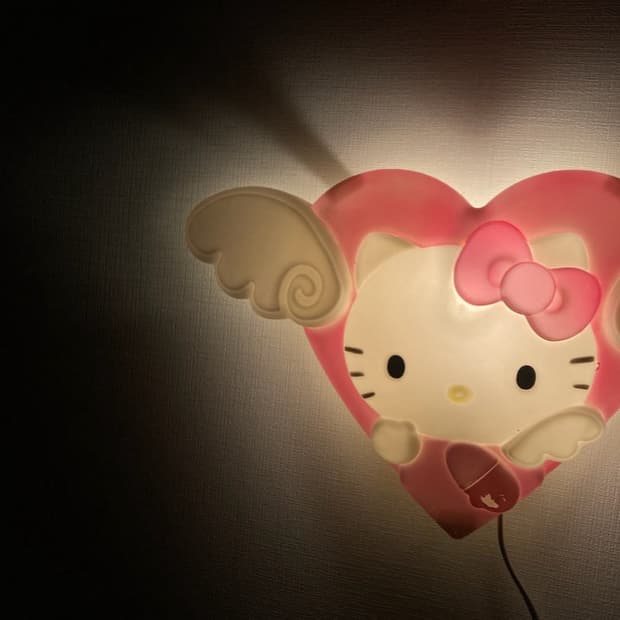 천사키티 무드등