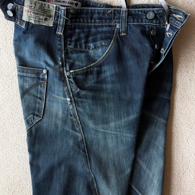 90-00s 리바이스 신치백 엔지니어드진