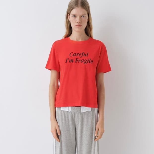 [XS,S]기마구아스 Careful 티셔츠